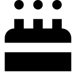 Cake SVG Icon